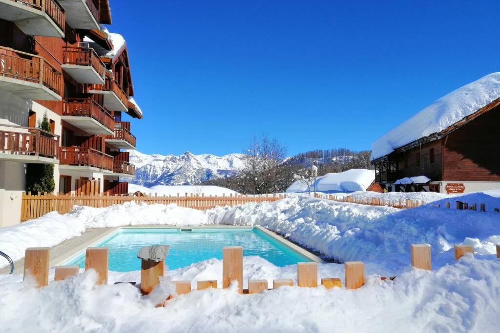 Appartement Puy Saint Vincent Alpes Du Sud Ete - Hiver Puy-Saint-Vincent Bagian luar foto